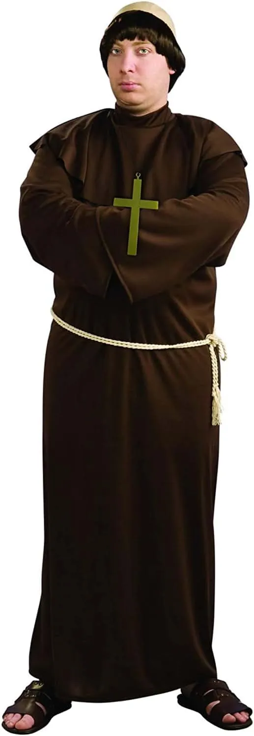 Rubie's Medieval Monk and Cross Mens Set