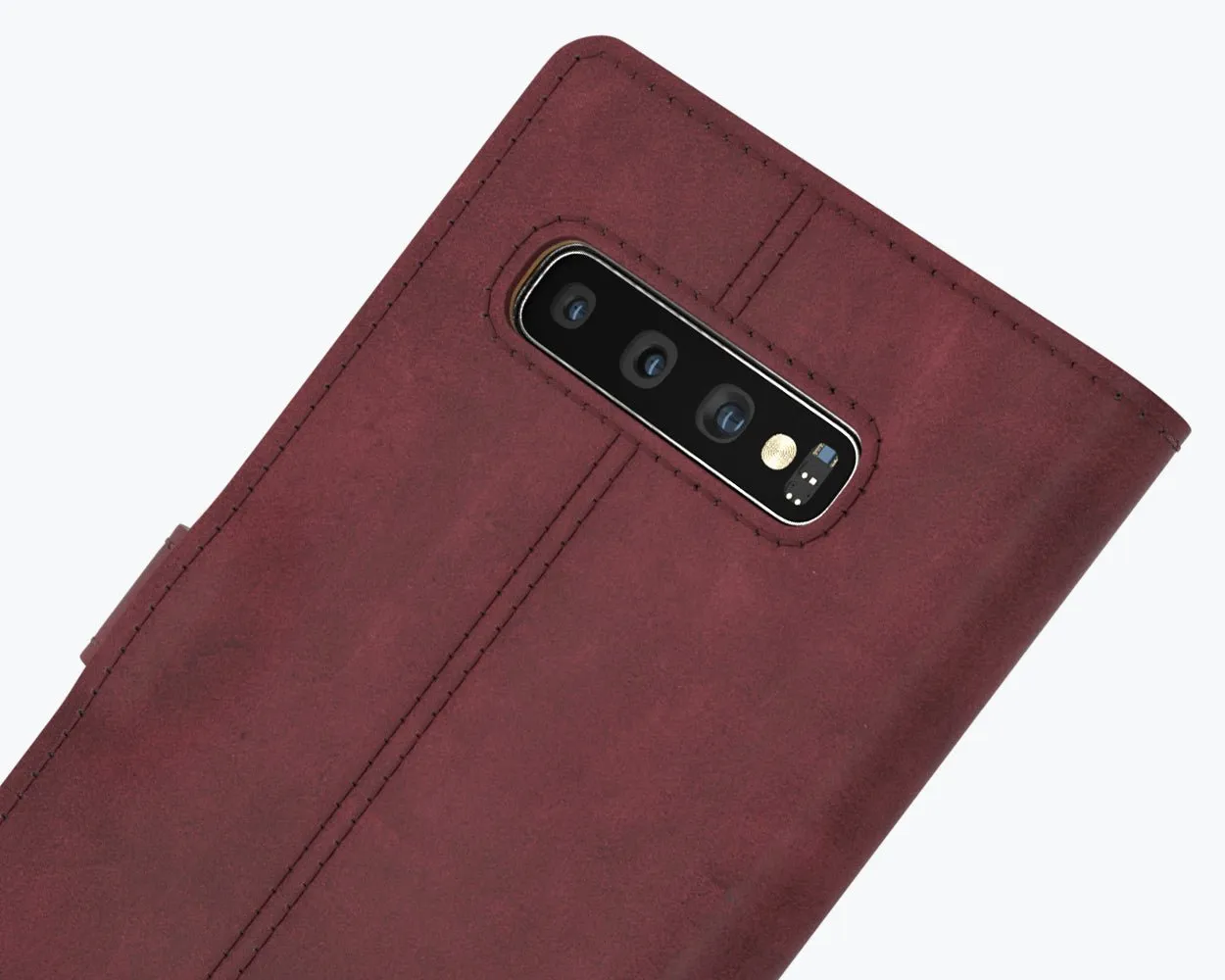 Samsung Galaxy S10 Plus - Vintage Leather Wallet