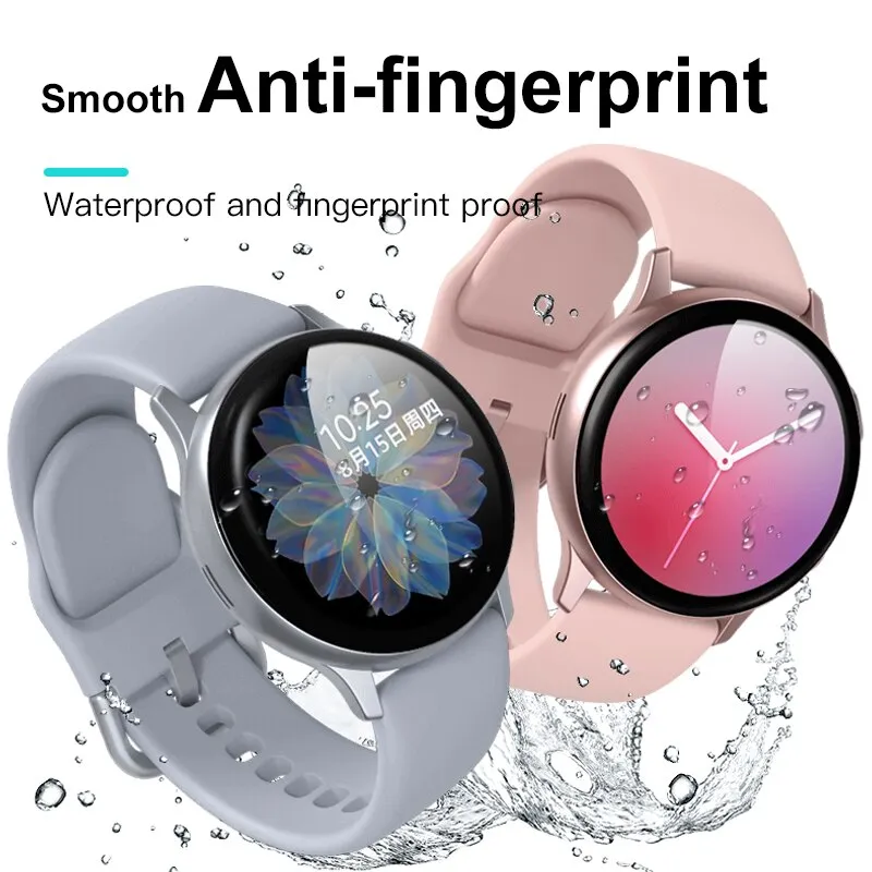 Screen Protectors For Samsung Galaxy Watch Active2 40mm, 44mm