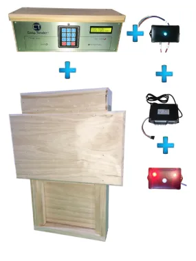 Small Coop Automatic Chicken Door System Bundle