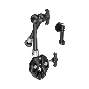 SmallRig Crab-Shaped Clamp with Magic Arm for Cameras, Monitors, Video Lights, Microphones, and Other Attachments and Accessories | 4454