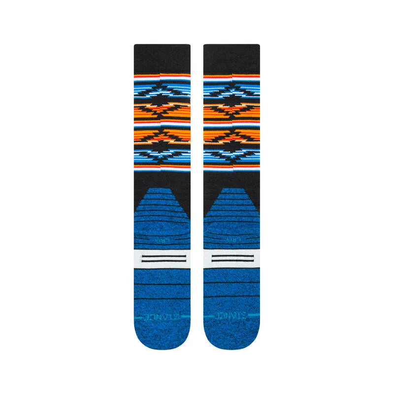 Stance Performace Wool Midweight OTC Socks Serape Dos - Navy