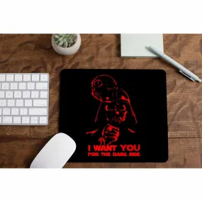 Star Wars Mousepad - I Want You For The Dark Side