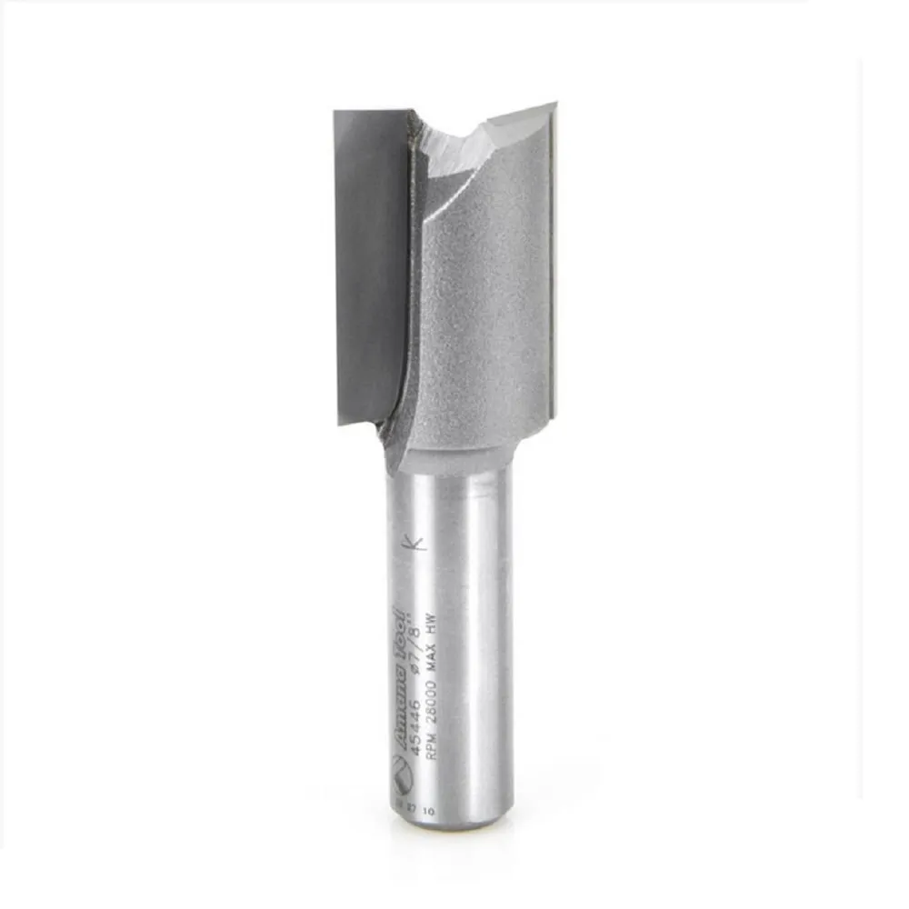 Straight Plunge Router Bit | 2 Flute | Various Dia x 1 1⁄4 x 1⁄2" Shank | 45446 | 738685854464