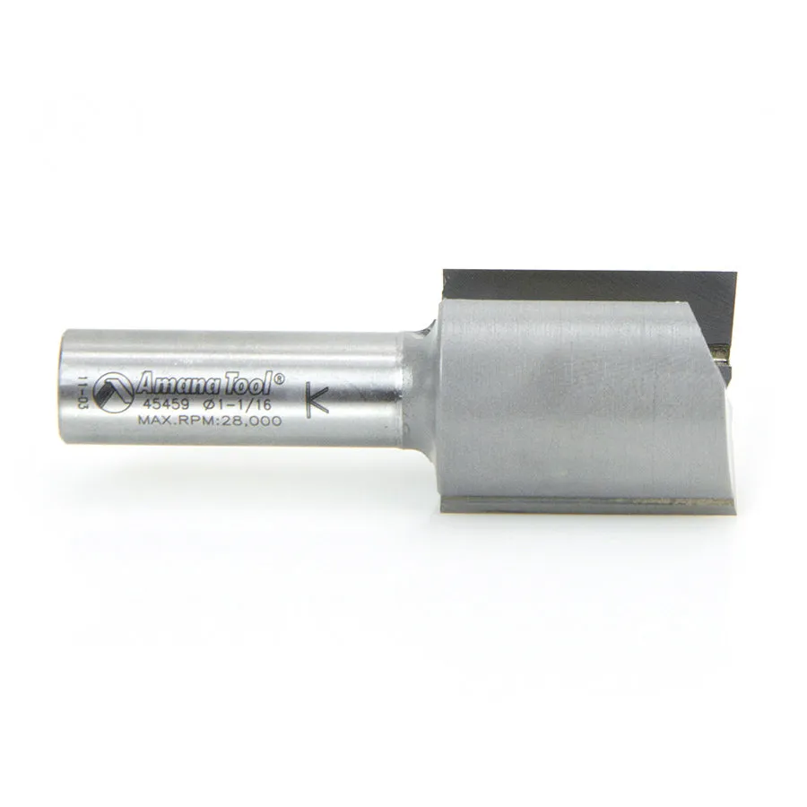 Straight Plunge Router Bit | 2 Flute | Various Dia x 1 1⁄4 x 1⁄2" Shank | 45459 | 738685454596