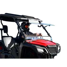 SuperATV Honda Pioneer 500 Scratch Resistant Flip Windshield