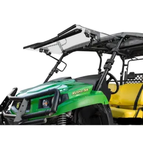 SuperATV John Deere Gator XUV550 Scratch-Resistant Flip Windshield