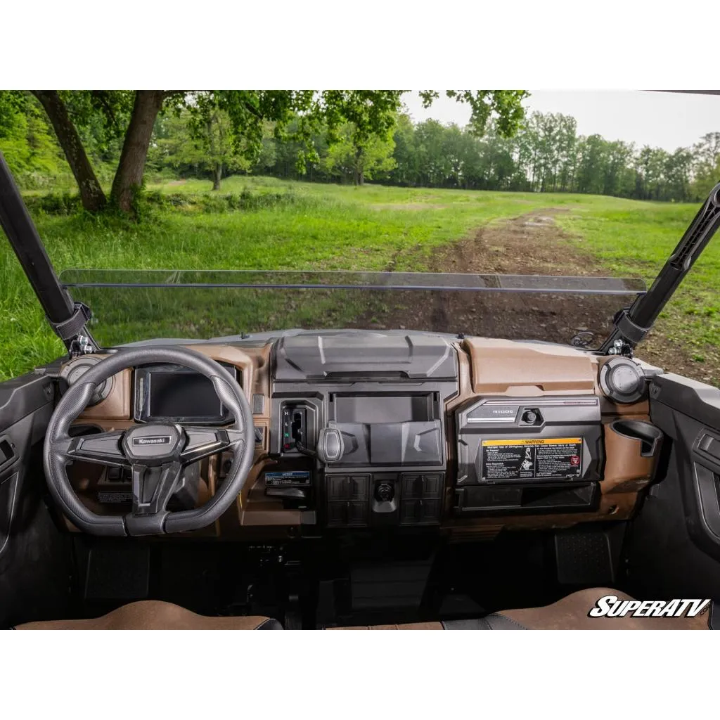 SuperATV Kawasaki Ridge Half Windshield