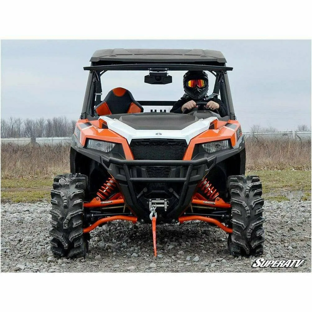 SuperATV Polaris General Scratch Resistant Flip Windshield