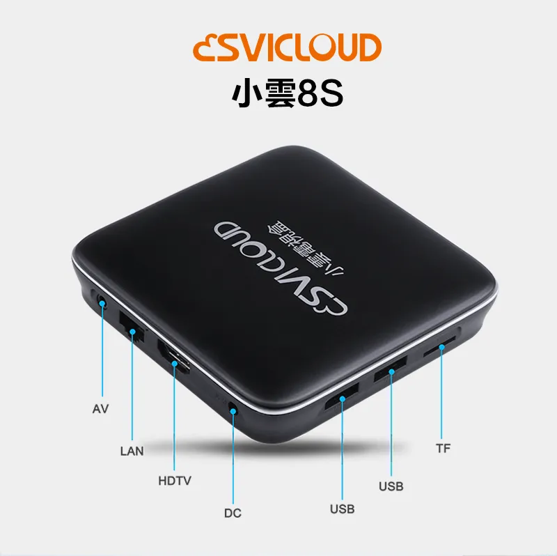 SVICloud 8S 2 16GB 8K Support Wireless Bluetooth TV Box