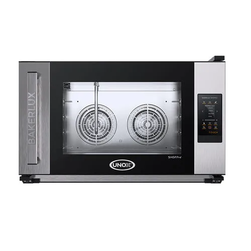 Unox XAFT-04FS-ETLV Convection Oven with Digital Touch Panel and Humidity Control