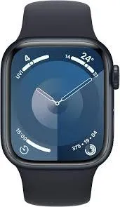 Watch Series 9 Gps 45Mm Midnight Aluminium Case With Midnight Sport Band - S/M