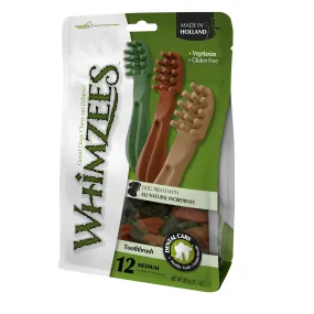 Whimzees Medium Toothbrush Star Chews