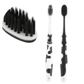 Wholesale Cheap Kids Baby Toddler Cute Cow Bamboo Charcoal Soft Toothbrush Oral Dental Care*$