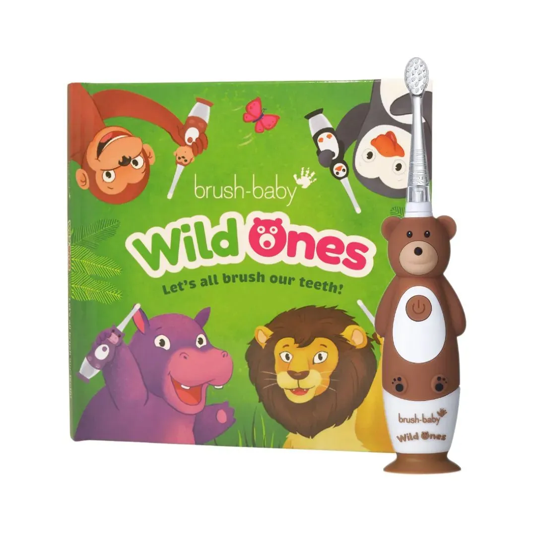 WildOnes™ Bear Kids Rechargeable Toothbrush Gift Set