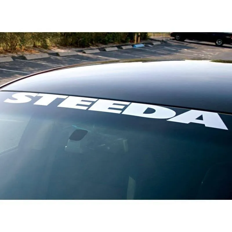 Windshield Decal (White)