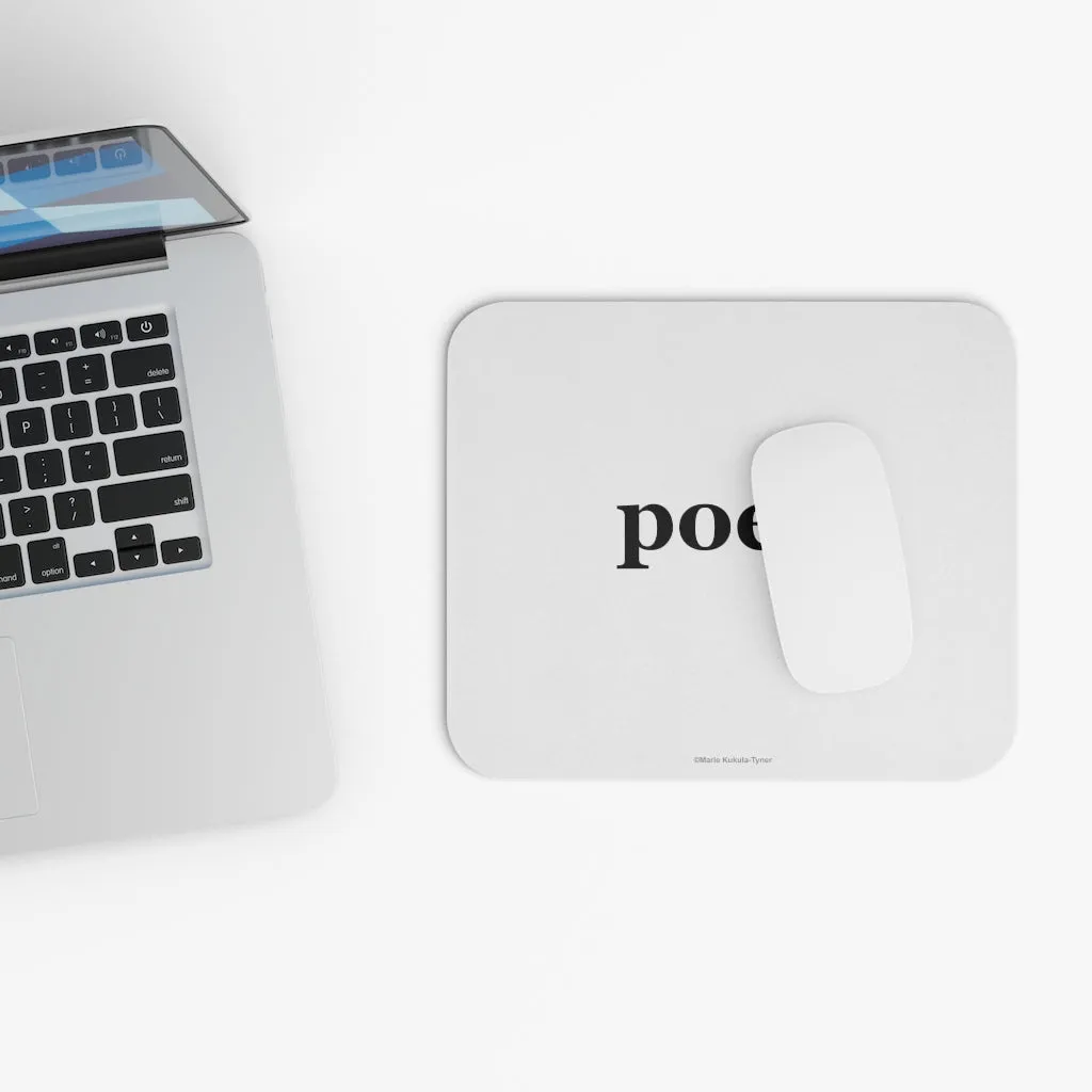 word love. - "poet." design mouse pad