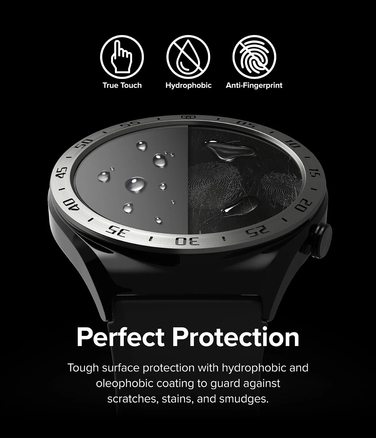 Xiaomi Watch S1 Screen Protectors| Glass for Bezel Styling | 4 Pack