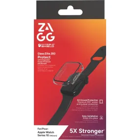 ZAGG Invisibleshield Glass Elite 360 Screen Bumper for Apple Watch 10 46mm