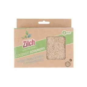 Zilch Naturally Better Sisal Scourer Pad 6pk 50g